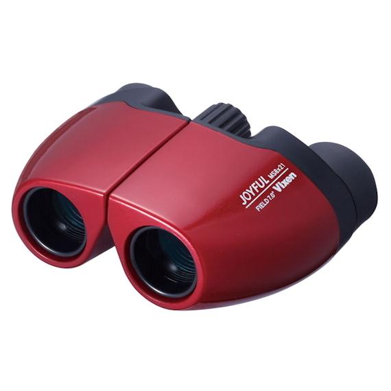 レトロ オールラバー 紫外線カットUVコート双眼鏡 ジョイフル マルチコート 双眼鏡 8倍 21mm コンパクト 望遠鏡