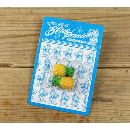 エアバルブキャップ 車 バイク カー用品 カーアクセサリー アメリカ 2個セット BLUE PANIC ブルーパニック パイナップル |  | 02