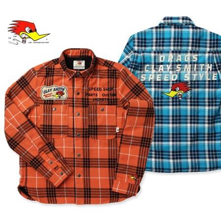 クレイスミス シャツ ネルシャツ チェックシャツ メンズ 冬 秋 裏起毛