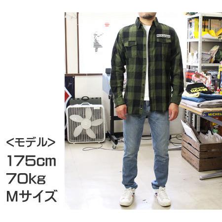 ムーンアイズ ネルシャツ 長袖 メンズ アメカジ チェック おしゃれ