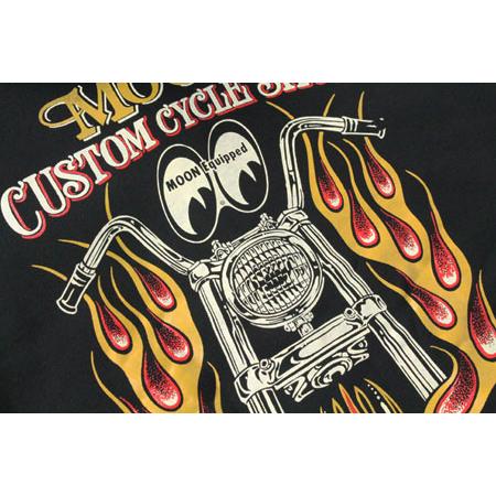 ムーンアイズ パーカー メンズ おしゃれ かっこいい アメカジ バイク