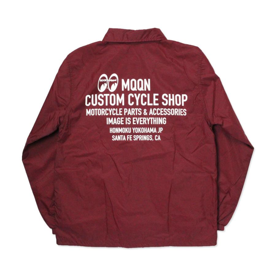 ムーンアイズ ジャケット メンズ ウインドブレーカー ジャンパー おしゃれ かっこいい アメカジ バイク 冬 秋 起毛 MOON Custom Cycle Shop コーチジャケット |  | 02