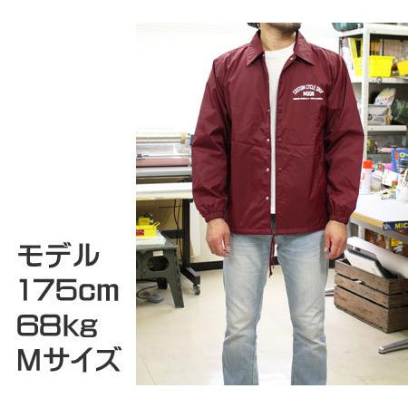 ムーンアイズ ジャケット メンズ ウインドブレーカー ジャンパー おしゃれ かっこいい アメカジ バイク 冬 秋 起毛 MOON Custom Cycle Shop コーチジャケット |  | 06