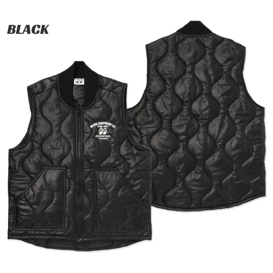 完売品ムーンアイズ キルティングベストアメカジ バイク MOONEquipped ムーンアイズ ベスト メンズ キルティングベスト おしゃれ アメカジ