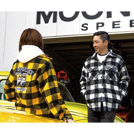 ムーンアイズ ジャケット メンズ ネルシャツ おしゃれ かっこいい