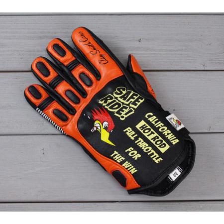 クレイスミス バイク グローブ 冬 防寒 革 防水 レザー ナックル