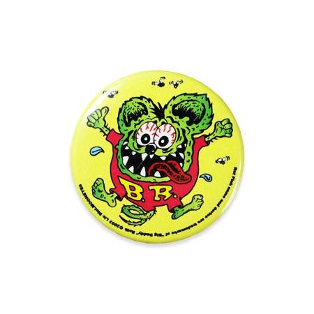 ラットフィンク 缶バッチ キャラクター アメリカ ホットロッド