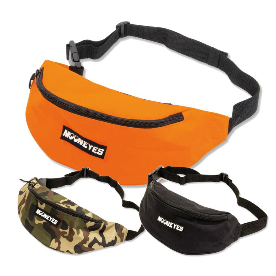 ムーンアイズ ウエストバッグ バイク ボディバッグ ショルダーバッグ