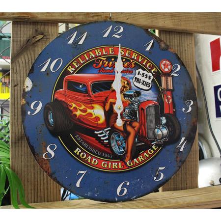 掛け時計 おしゃれ 木製 アメリカン インテリア ビンテージ