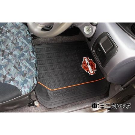 カーマット フロアマット ハーレーダビッドソン 車 汎用 ラバーマット 普通車 軽自動車 おしゃれ かっこいい アメリカン フロント用 ２枚組 Harley Davidson Cm Igp1653 Mon U S Junkyard 通販 Yahoo ショッピング