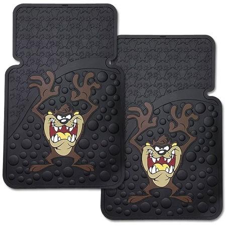 カーマット フロアマット キャラクター タズ ルーニー テューンズ 車 汎用 ラバーマット 普通車 軽自動車 おしゃれ かっこいい アメリカン フロント用 ２枚組 Cm Igp178 Mon U S Junkyard 通販 Yahoo ショッピング