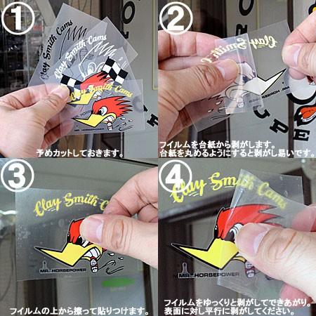 クレイスミス ステッカーセット 車 アメリカン キャラクター おしゃれ バイク ヘルメット かっこいい ホットロッド 転写 チェッカー |  | 03