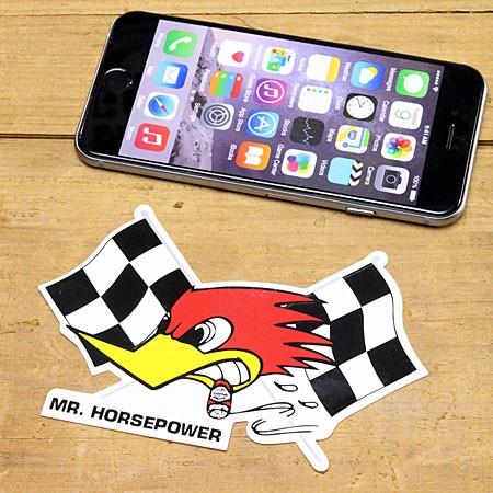 クレイスミス ステッカー 車 アメリカン キャラクター おしゃれ バイク ヘルメット かっこいい ホットロッド チェッカー 左向き |  | 01