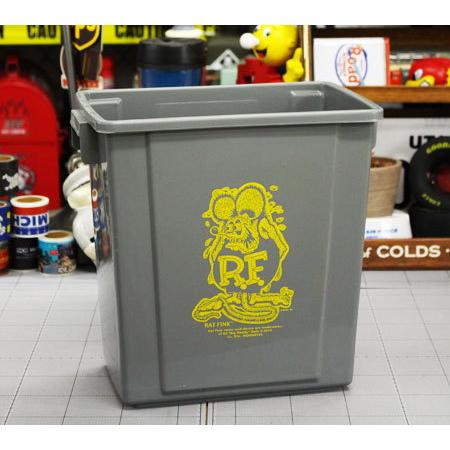 ラットフィンク ゴミ箱 おしゃれ スリム キャラクター アメリカン インテリア雑貨 7 5l ホットロッド 車 ネズミ Rat Fink アメリカン雑貨 グレー Db Raf543gy Mon U S Junkyard 通販 Yahoo ショッピング