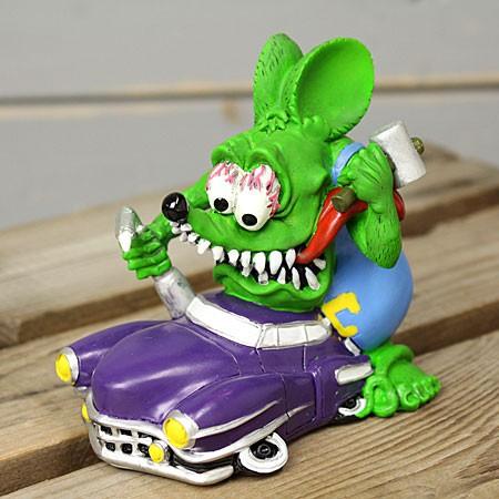 ラットフィンク フィギュア ホットロッド 車 モンスター アメリカ キャラクター ネズミ Rat Fink Kustom Fg Raf461ku Mon Fg Raf461ku Mon U S Junkyard 通販 Yahoo ショッピング