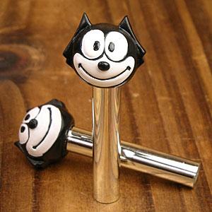 フィリックス・ザ・キャット ドアロックノブ FELIX THE CAT 2個