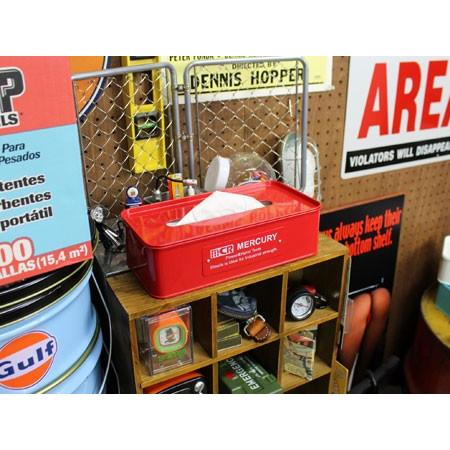 マーキュリー ティッシュケース おしゃれ 車 MERCURY アメリカ アメリカン雑貨 レッド | MERCURY | 03