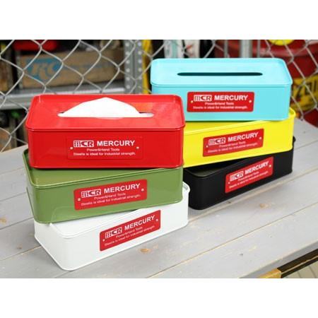 マーキュリー ティッシュケース おしゃれ 車 MERCURY アメリカ アメリカン雑貨 レッド | MERCURY | 04