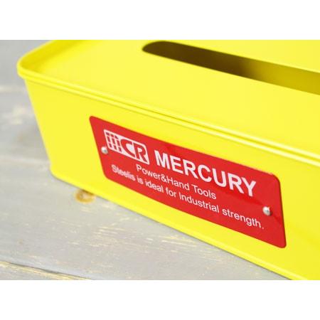 マーキュリー ティッシュケース おしゃれ 車 MERCURY アメリカ アメリカン雑貨 イエロー | MERCURY | 01