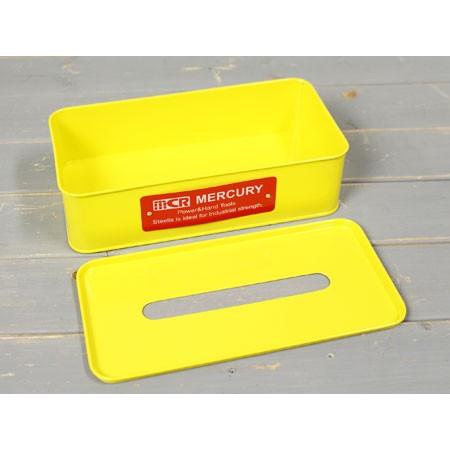 マーキュリー ティッシュケース おしゃれ 車 MERCURY アメリカ アメリカン雑貨 イエロー | MERCURY | 02