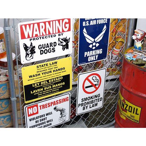 サインプレート サインボード 看板 アメリカン おしゃれ インテリア 壁 飾り 案内板 アメリカン雑貨 ハーレーダビッドソン専用駐車場 | Harley Davidson | 03