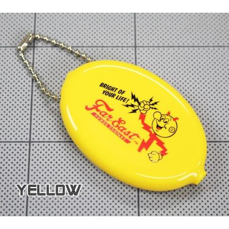レディ・キロワット コインケース キーリング付 小銭入れ ラバーコイン