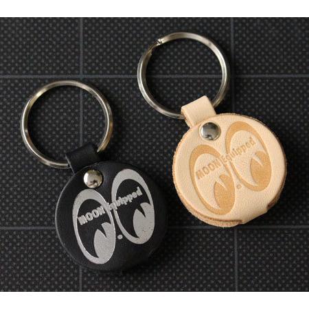 ムーンアイズ キーホルダー おしゃれ メンズ レディース レザー 本革