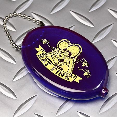 RAT FINK（ラットフィンク） 小銭入れ ラバーコインケース フェイス