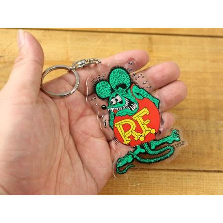 ラットフィンク キーホルダー おしゃれ キャラクター アメリカ プラスチック RatFink｜planfirst｜02