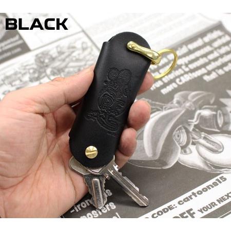Rat Fink ラットフィンク キーホルダー ライターケース 黒 漆黒】ラットフィンク ライターキャップ キーチェーン 黒 Rat