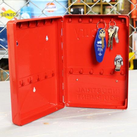 マーキュリー キーボックス 壁掛け インテリア おしゃれ MERCURY 鍵 収納 アメリカ アメリカン雑貨 レッド | MERCURY | 03
