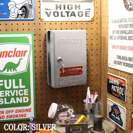 マーキュリー キーボックス 壁掛け インテリア おしゃれ MERCURY 鍵 収納 アメリカ アメリカン雑貨 レッド | MERCURY | 04