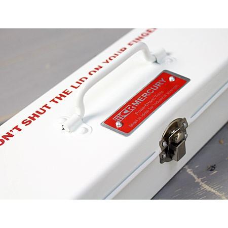 Michigan ナンバープレート リメイク 工具箱 キャンプ道具入 取っ手