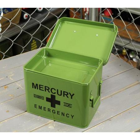マーキュリー エマージェンシーボックス 救急箱 おしゃれ アンティーク