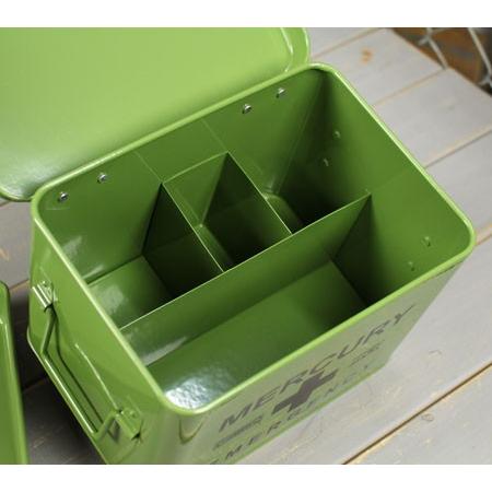 マーキュリー エマージェンシーボックス 救急箱 おしゃれ アンティーク