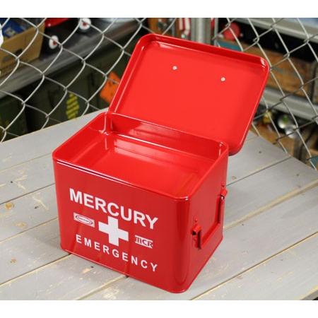 マーキュリー エマージェンシーボックス 救急箱 おしゃれ アンティーク