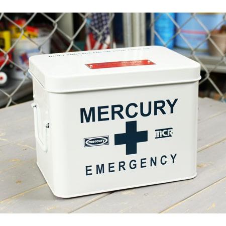 マーキュリー エマージェンシーボックス 救急箱 おしゃれ アンティーク
