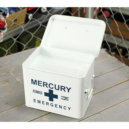マーキュリー エマージェンシーボックス 救急箱 おしゃれ アンティーク