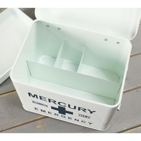 マーキュリー エマージェンシーボックス 救急箱 おしゃれ アンティーク