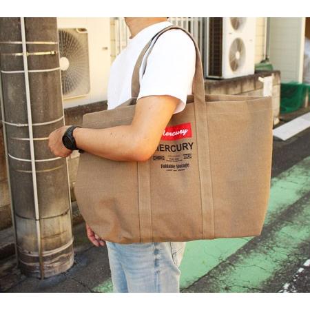 マーキュリー トートバッグ メンズ レディース 大きめ キャンバス