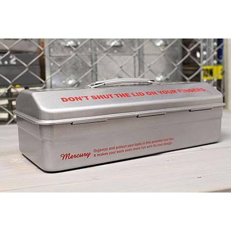 MERCURY（マーキュリー） ツールボックス 工具箱 おしゃれ シルバー