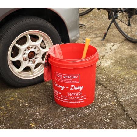 USA ヴィンテージ ラード缶&バケツ 3点セット バケツ インダストリアル マーキュリー バケツ ふた付 おしゃれ 洗車 アウトドア キャンプ