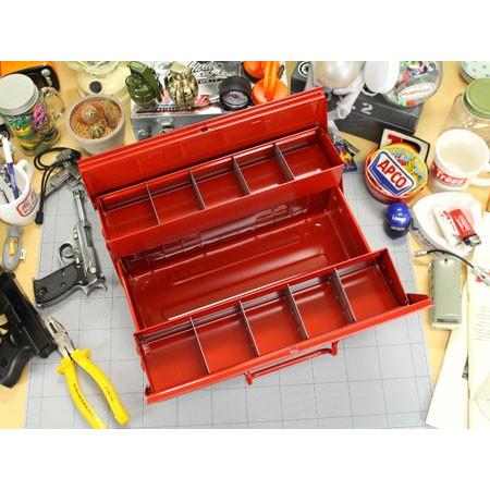 マーキュリー ツールボックス おしゃれ 大型 工具箱 DIY 2段 車