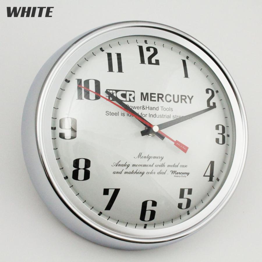マーキュリー 掛け時計 おしゃれ アメリカン インテリア ガレージ