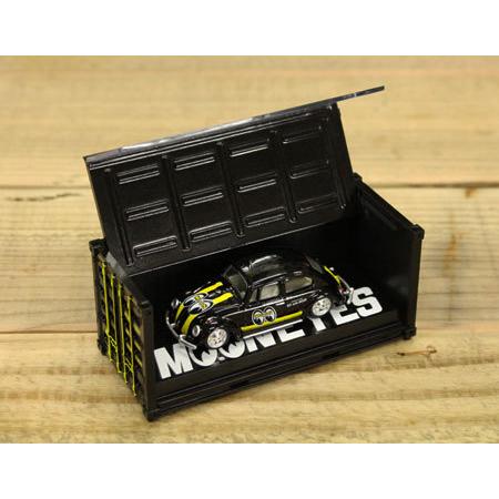 ヴィンテージ　レア　当時物　工具箱　ツールボックス　ムーンアイズ　USDM　ローライダー　ホットロッド　カスタムカー　アメリカ雑貨 ムーンアイズ マイクロツールボックス 工具箱 小物入れ スチール製