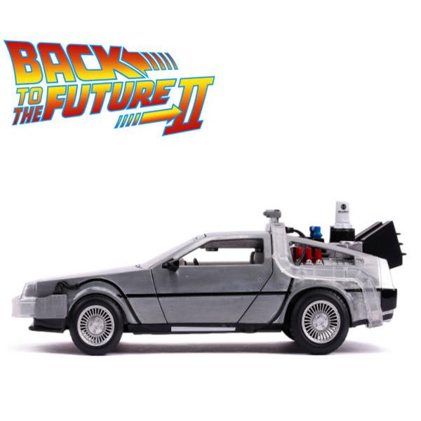 今週のみ【レア年代物】光る‼︎バック・トゥ・ザ・フューチャー デロリアン ミニカー BACK TO THE FUTURE EXCEED MODEL -デロリアン- DX | フィギュア