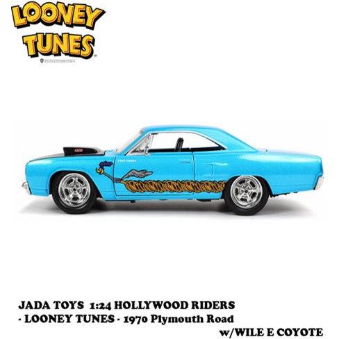 ロードランナー ミニカー アメ車 1 24 ルーニーテューンズ プリムス コヨーテ フィギュア アメリカン雑貨 Looney Tunes 1970 Plymouth Road W Wile E Coyote Mn 338 Sps U S Junkyard 通販 Yahoo ショッピング