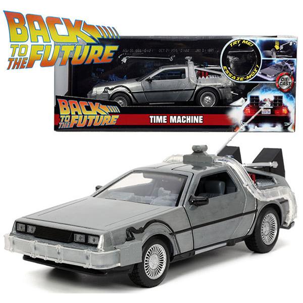 バックトゥーザフューチャー＋ラッドミュージシャン+デロリアン Amazon | 1:24 BACK TO THE FUTURE PART III - TIME MACHINE