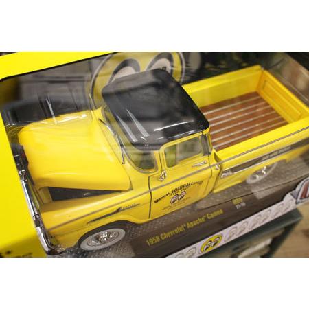 ムーンアイズ ミニカー シボレー 限定 ホットロッド カスタム M2 MACHINES アメリカ アメリカン雑貨 MOONEYES 1/24 1958 Chevrolet Apache Cameo｜planfirst｜04