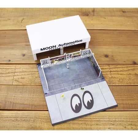 ムーンアイズ ジオラマ ガレージ ミニチュア ホットロッド